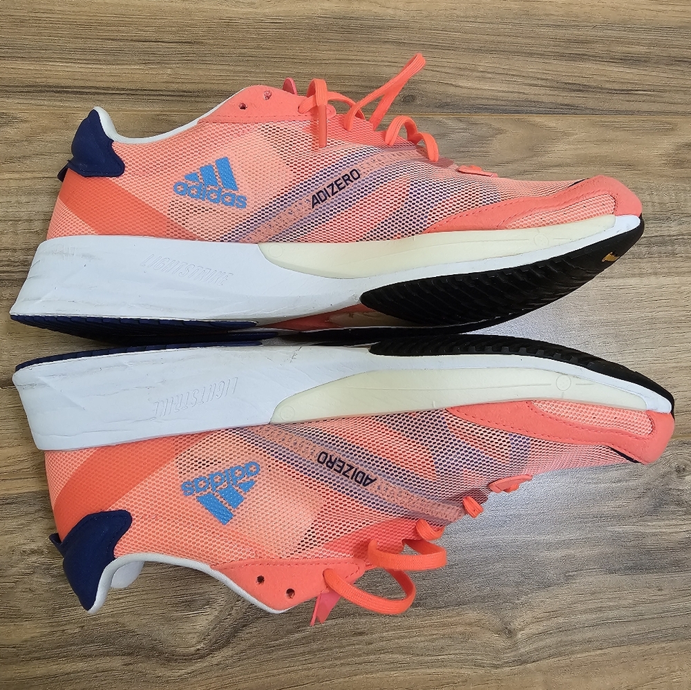 ADIDAS Adizero Adios 6 'Turbo Sky Rush' Women's Running Shoes - Picture 7 of 14